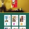 Lịch Bloc 2027 VHVN Mẫu VHVN-05 (29 x 41 cm) Xưởng In Ép Kim Nhũ Vàng Tận Gốc