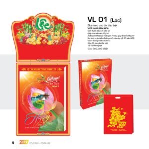 Lịch Bloc Siêu Cực Đại 2027 VL Mẫu VL01 (35 x 50cm) Xưởng In Ép Kim Nhũ Vàng Tận Gốc in logo doanh nghiệp quà tặng Tết tại Xưởng Quà Tặng Quang Vũ